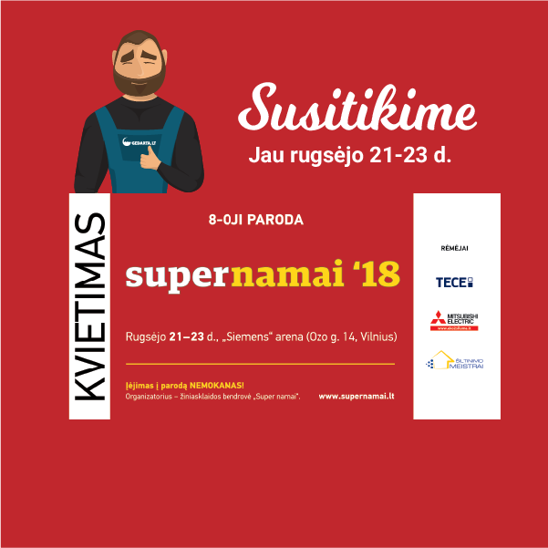 Supernamai'18 - susitikime jau rugsėjo 21-23d.