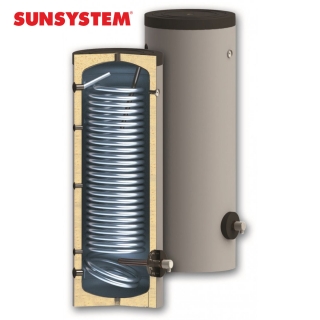 400 L Sunsystem vandens šildytuvas (boileris) šilumos siurbliams SWP N 400
