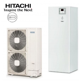 Šilumos siurblys oras-vanduo Hitachi Yutaki S260l Combi 11 kW