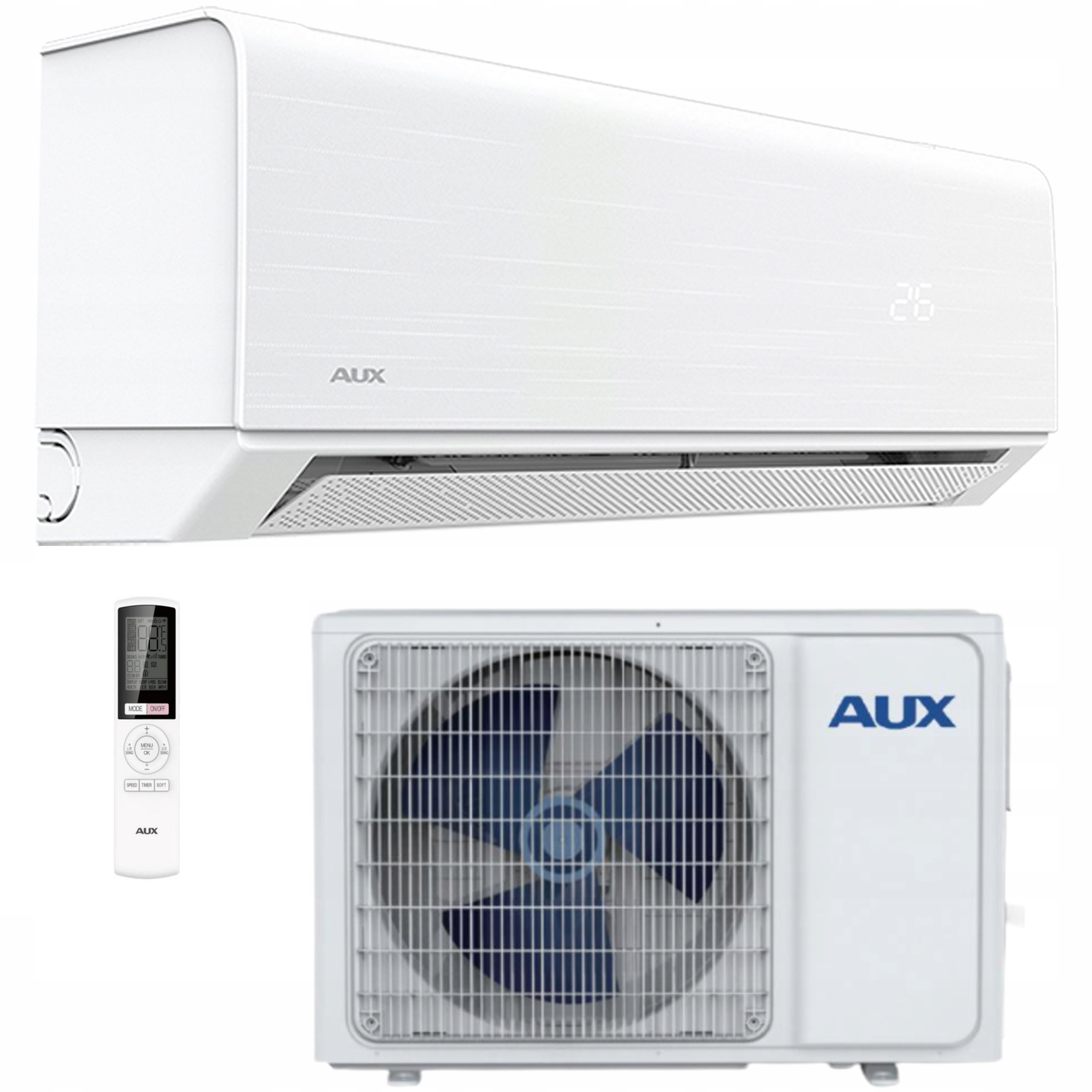 Oro kondicionierius AUX C-Smart 12 (Baltas) 3,50 kW/3,85 kW